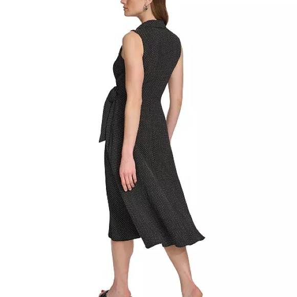 DKNY
Women's Printed Tie-Waist Sleeveless A-Line Dress - Picture 8 of 11